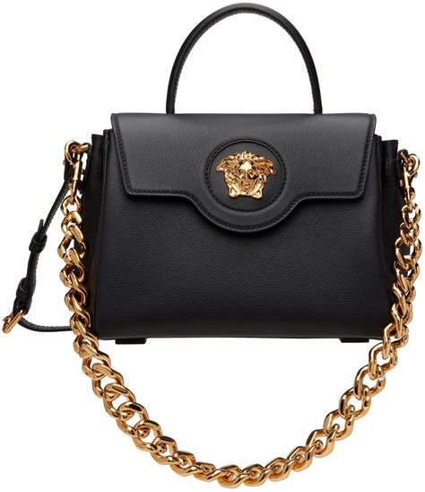 versace medusa side buckle|Versace la medusa bag.